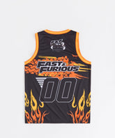 Fast & Furious Basketball Jersey - Black